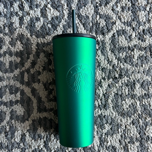 Starbucks Green Matte Soft Touch Tumbler- Venti - Picture 5 of 5